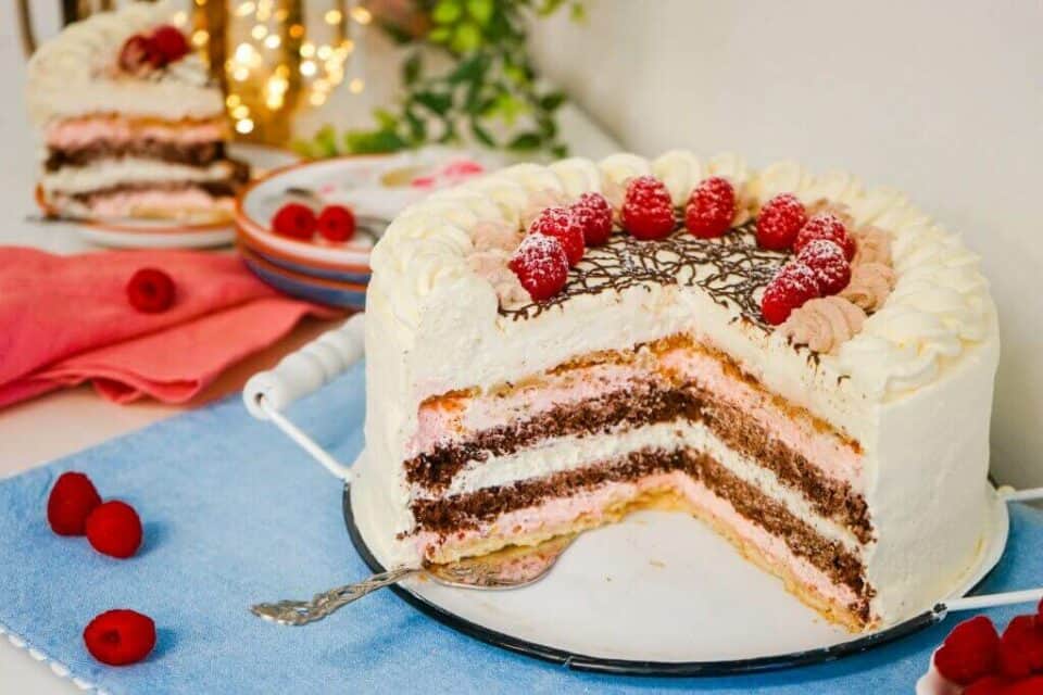 Himbeer Schokoladen Torte