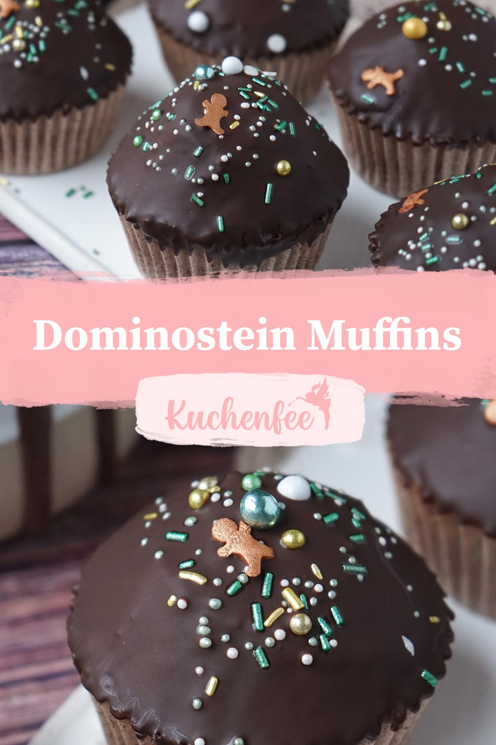 Dominosteine Muffins – Kuchenfee Lisa