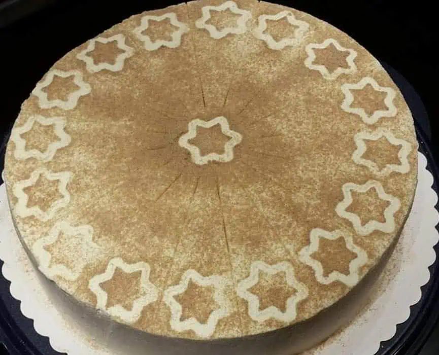 Zimtstern Torte