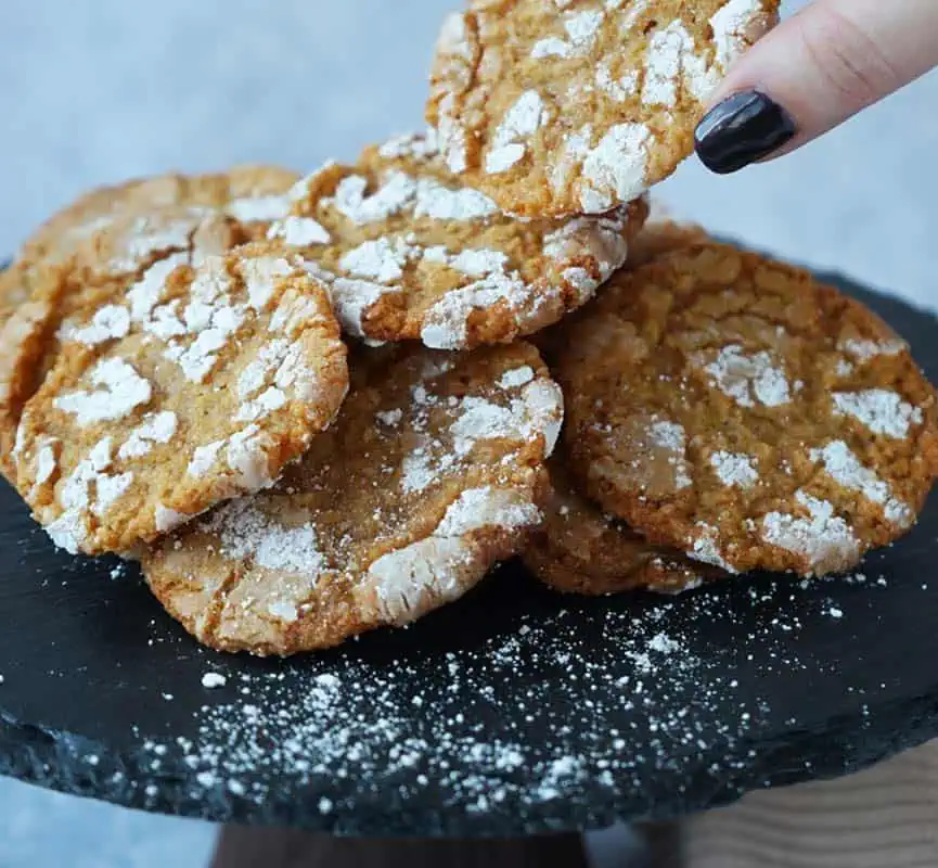 Karamell Haferflocken Cookies