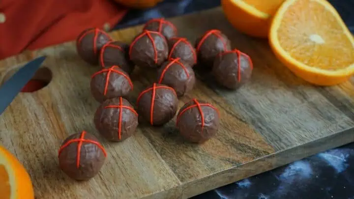 orangen pralinen