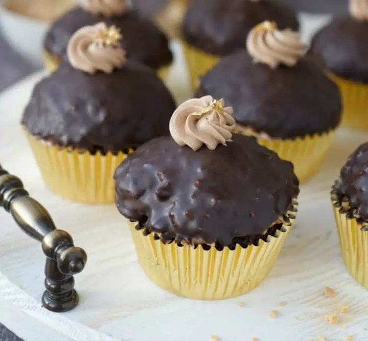 rocher cupcakes