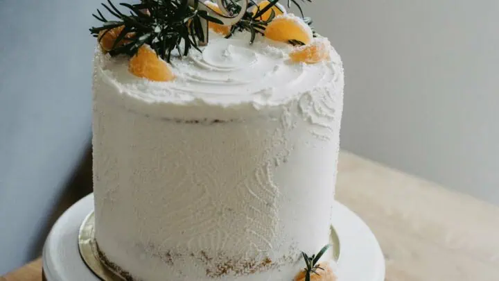 kokos mandarinen torte