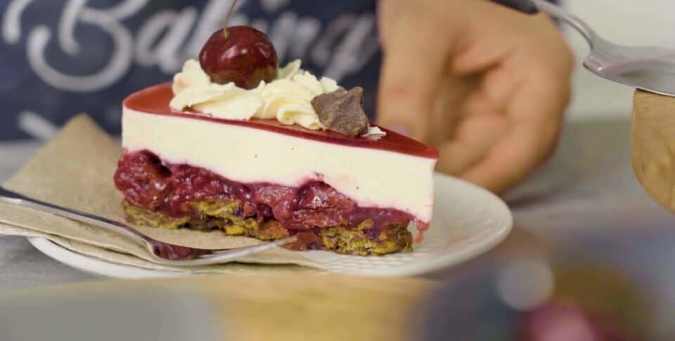 Kirsch Quark Torte ohne backen