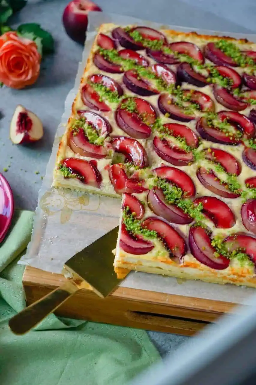 Milchreis Blechkuchen