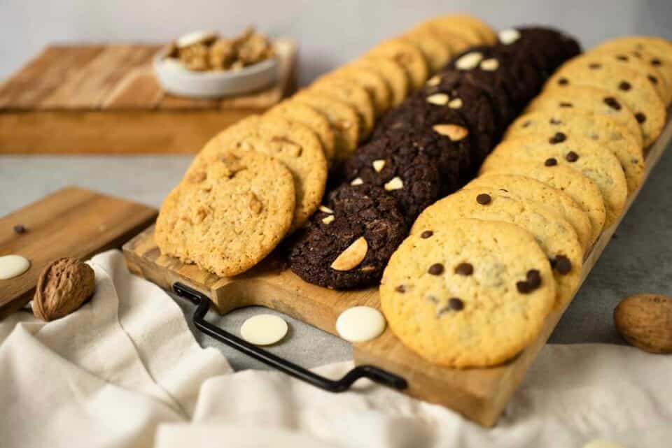 Cookie Rezept mit 3 Varianten