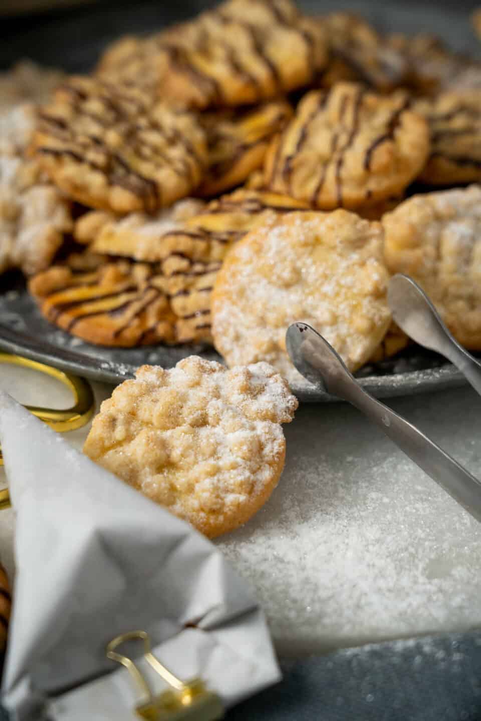 Streusel Plätzchen