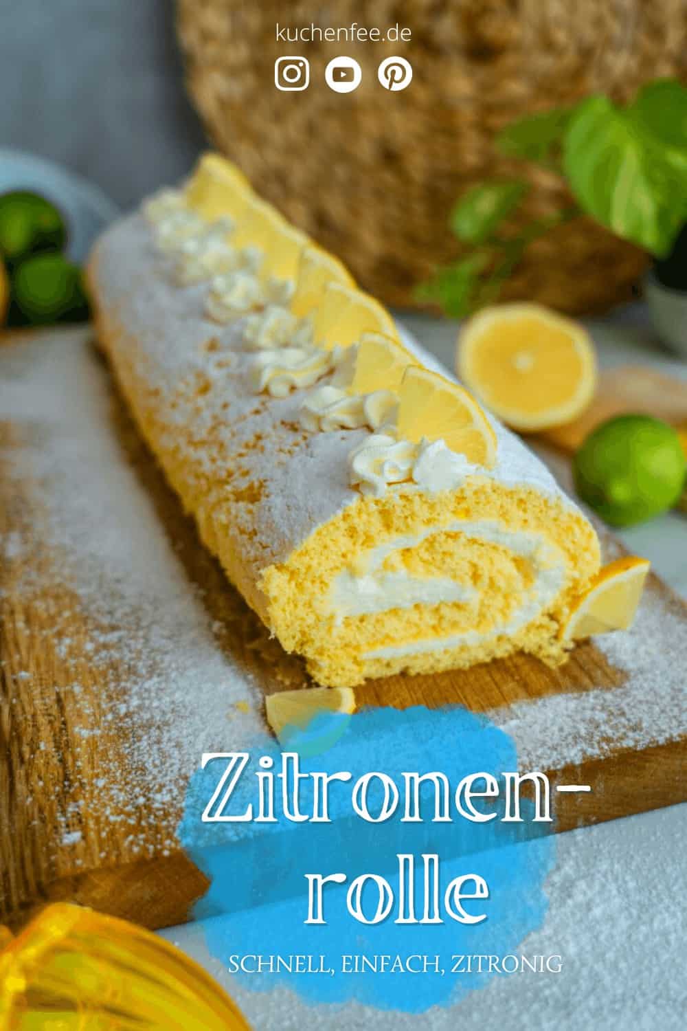 Zitronenrolle – Kuchenfee Lisa