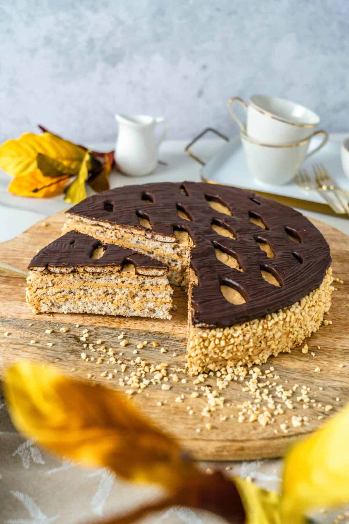 Nuss Nougat Torte – Kuchenfee Lisa