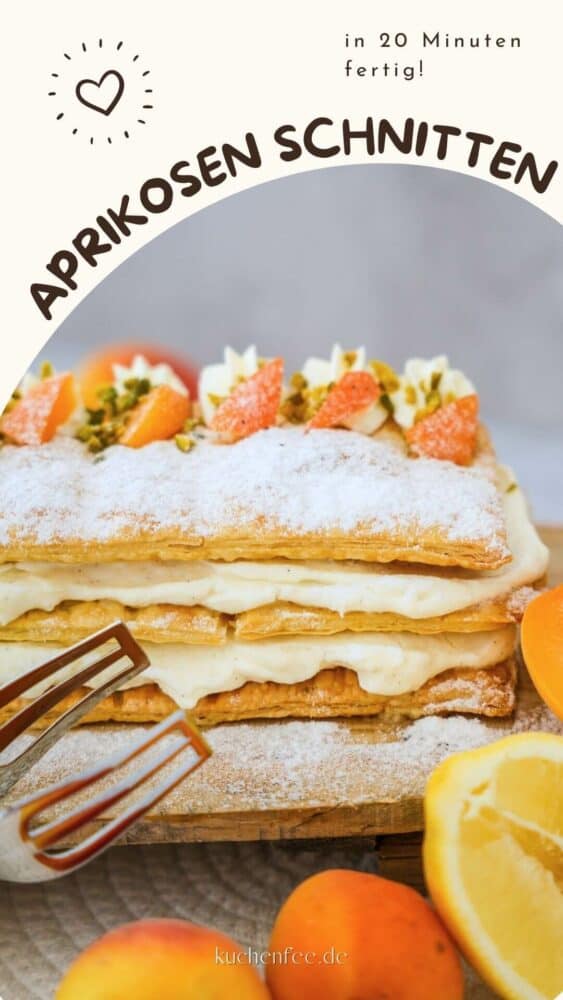 Aprikosen Schnitten – Kuchenfee Lisa