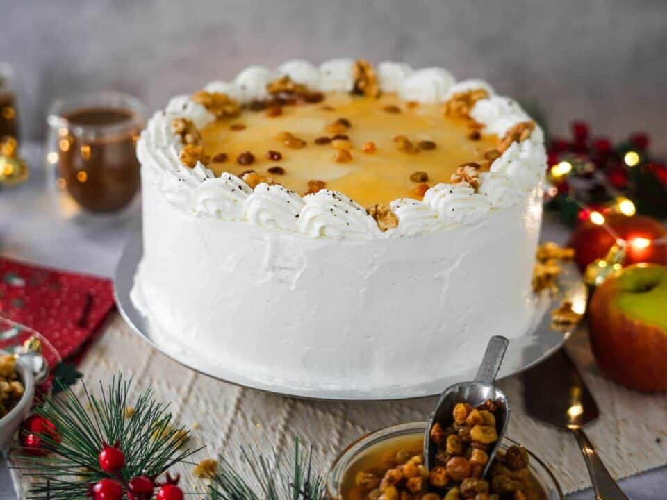 Apfel Punsch Torte